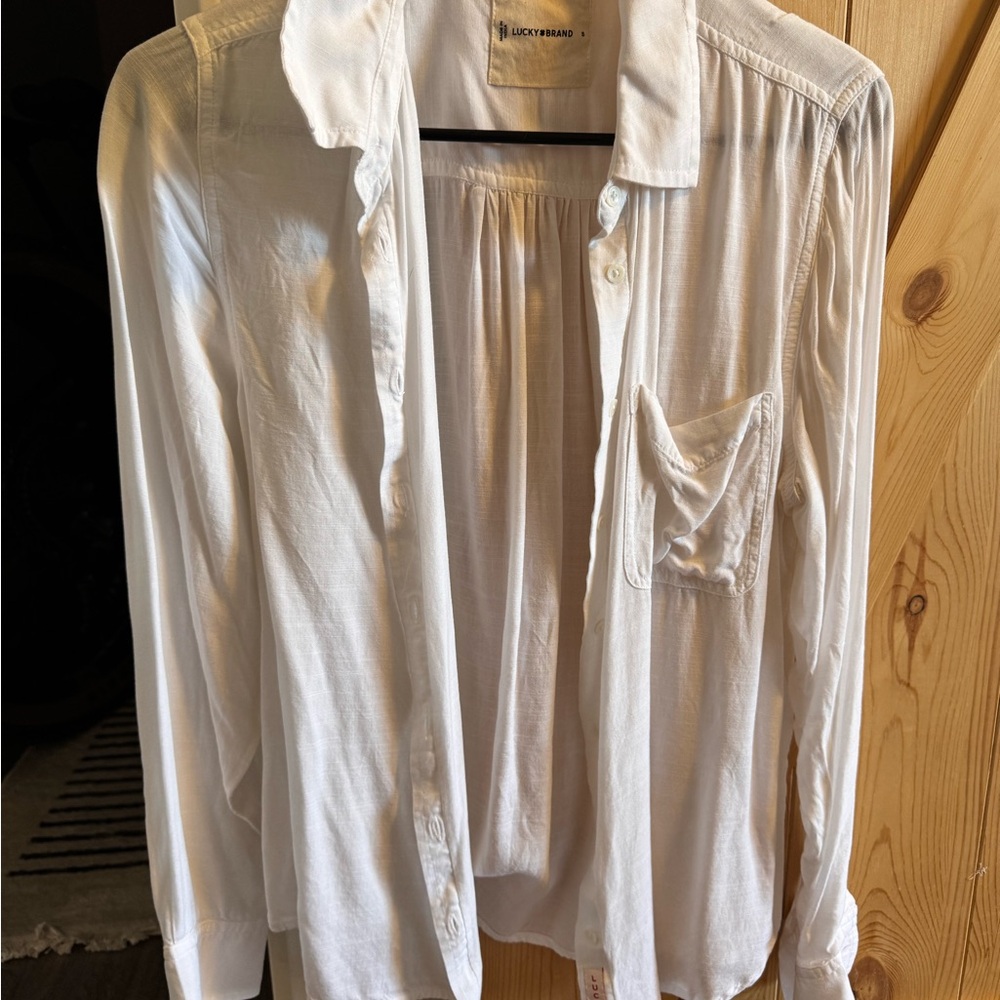 Lucky Brand Women’s White Shirt